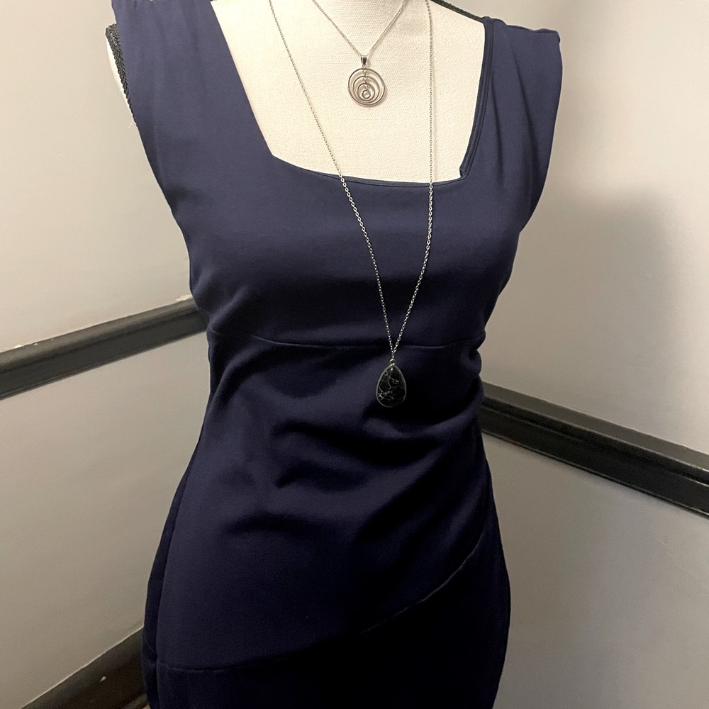 EXPRESS Navy Blue Dress 8